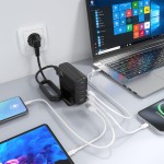 Încărcător de Perete Aisens GAN Negru 140 W 50 W