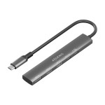 Hub USB Aisens USB-C DOCK 5 EN 1 GRIS Gri 100 W