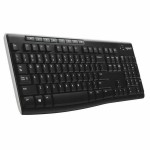 Tastatură și Mouse Logitech 920-003748 Negru Franceză AZERTY