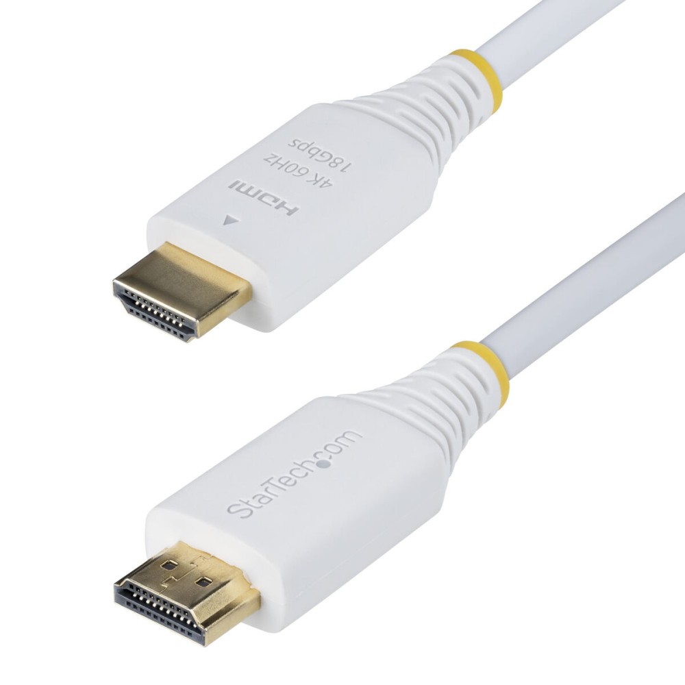 Cablu USB Startech HDMI2-CABLE-4K60-10W Alb 3 m