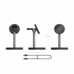 Încărcător Fără Fir Aisens USB-C 3IN1 15WACCS Negru 15 W 50 W