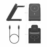 Încărcător Fără Fir Aisens USB-C 4IN1 15WACCS Negru 15 W 50 W