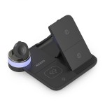 Încărcător Fără Fir Aisens 4IN1 15WACCS Negru 15 W 50 W