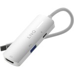 Hub USB Linq Byelements LQ49031 Alb Gri