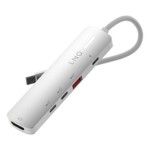 Hub USB Linq Byelements LQ49051 Alb Gri