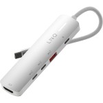 Hub USB Linq Byelements LQ49051 Alb Gri