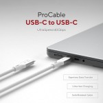 Cablu USB Linq Byelements LQCU4100 Alb 1 m