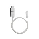 Cablu USB Linq Byelements LQCCH200 Gri 2 m