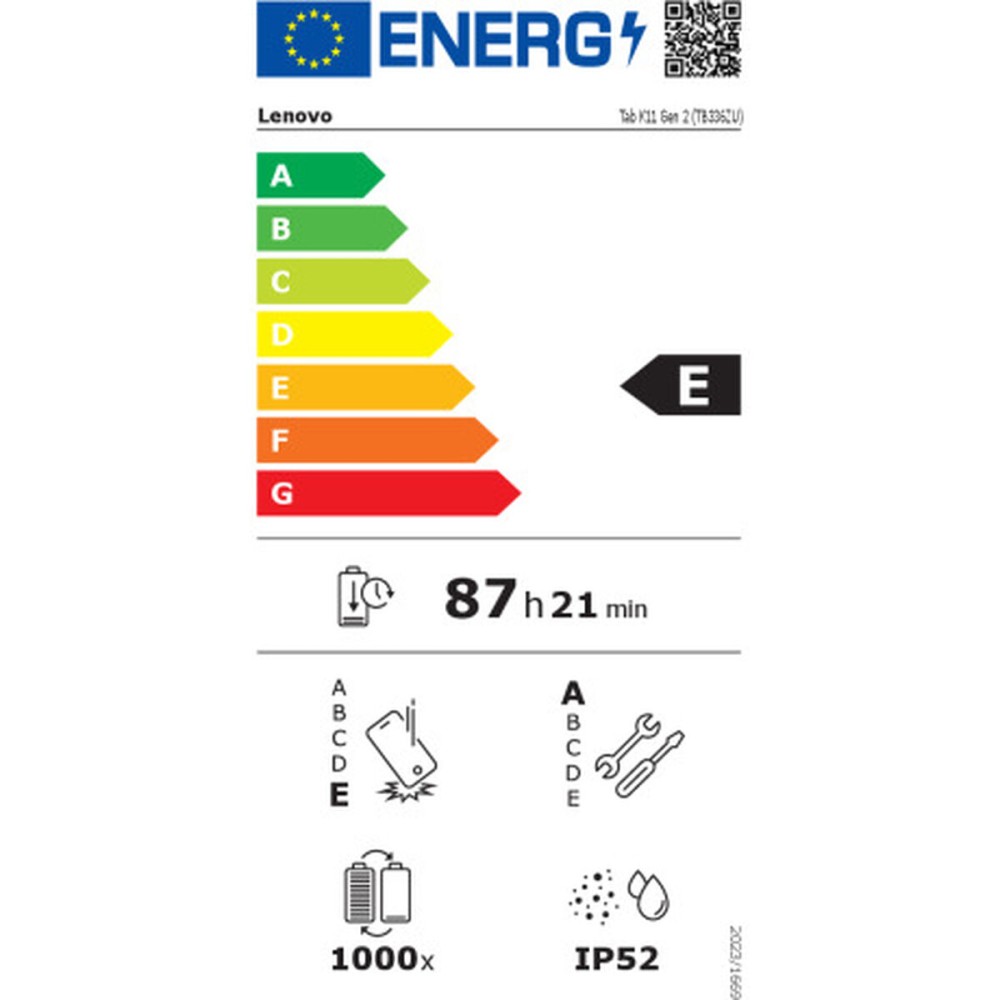 Tabletă Lenovo Tab K11 Gen 2 11" 8 GB RAM 128 GB Gri