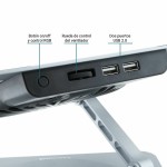 Bază de Răcire pentru Laptop CoolBox COO-NPC17-AV1 Aluminiu