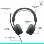 Căști Logitech 981-001498 Grafit