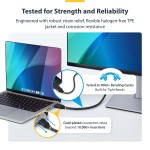 Cablu HDMI Startech HDMI21-CBL-8K60-5M Negru 5 m