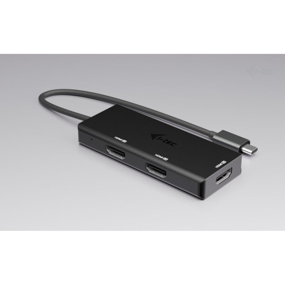 Hub USB i-Tec C31TRIPLE4KHDMIPD Negru