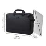 Servietă pentru Laptop Tucano BSTN-BK Negru 15,6''
