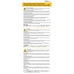 Cablu de Rețea Rigid UTP Categoria 6 Startech HKLP7505B Negru