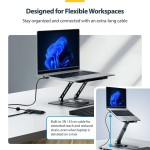 Hub USB Startech H5A4A-USB-HUB-2 Negru