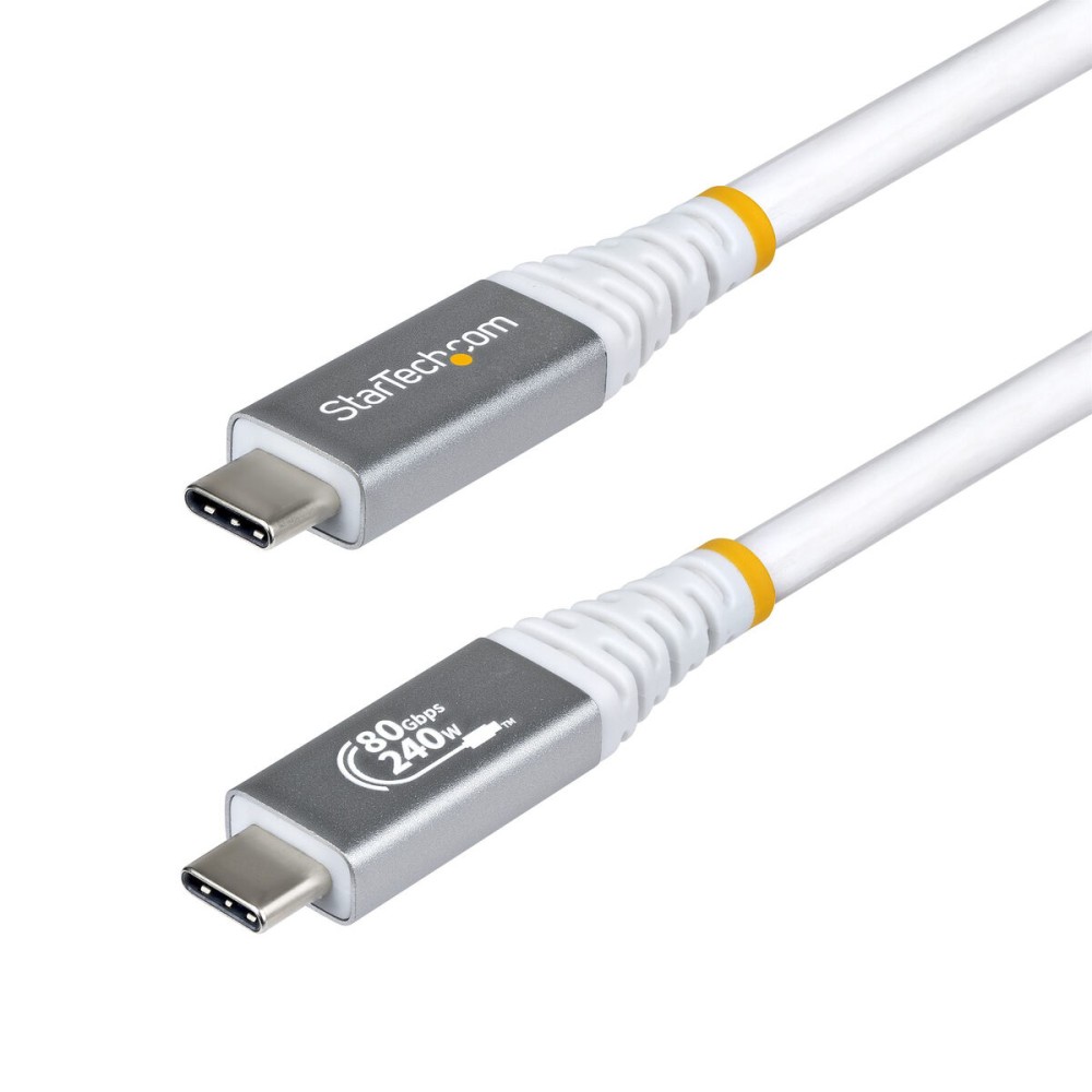 Cablu USB Startech CC150CM80GUSB4CABLEW Alb 1,5 m