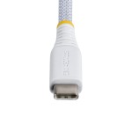 Cablu USB Startech USB2CC15CMNCBRWH Alb