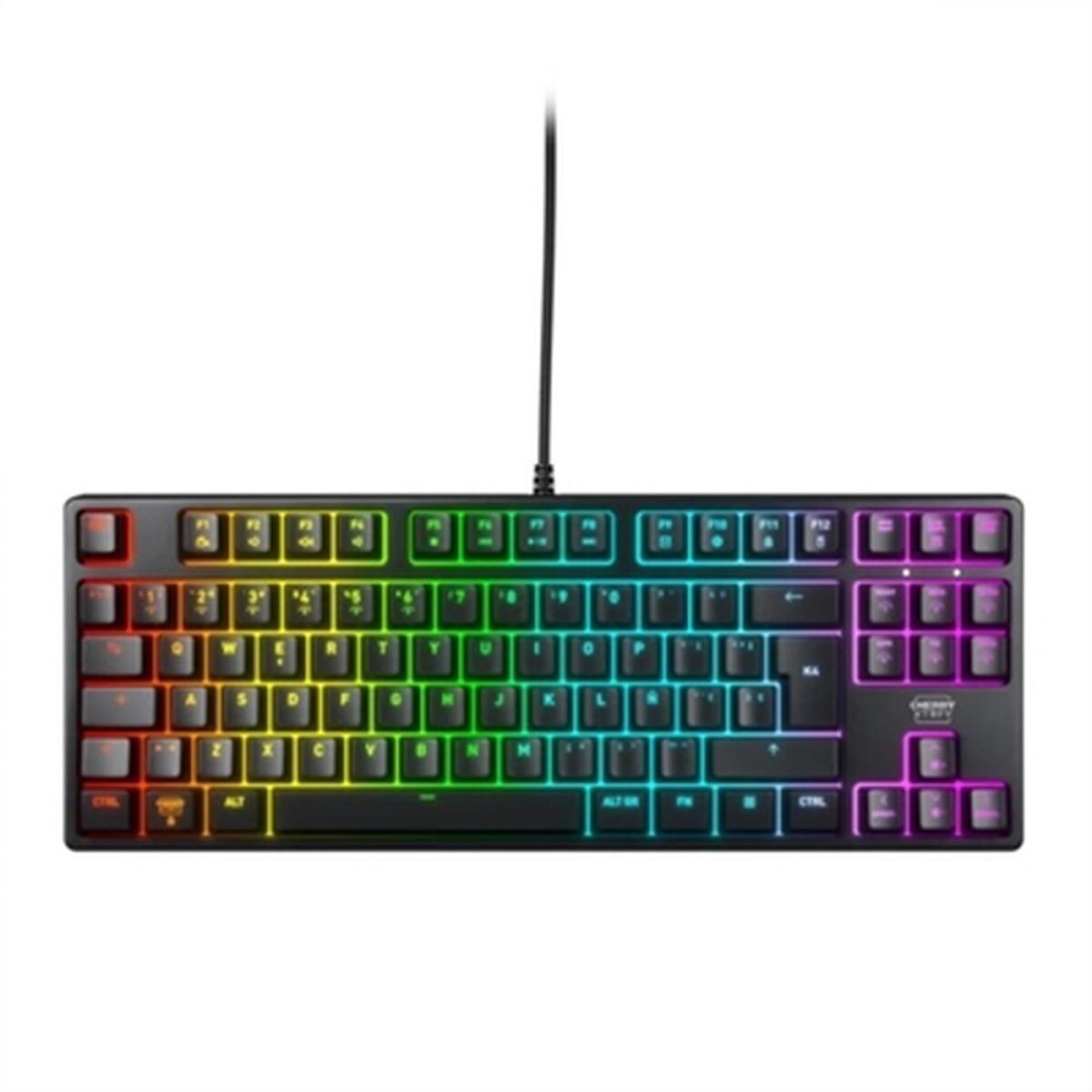 Tastatură Cherry CX-K4V2-RGB-TKL-R-ES Negru Spaniolă QWERTY