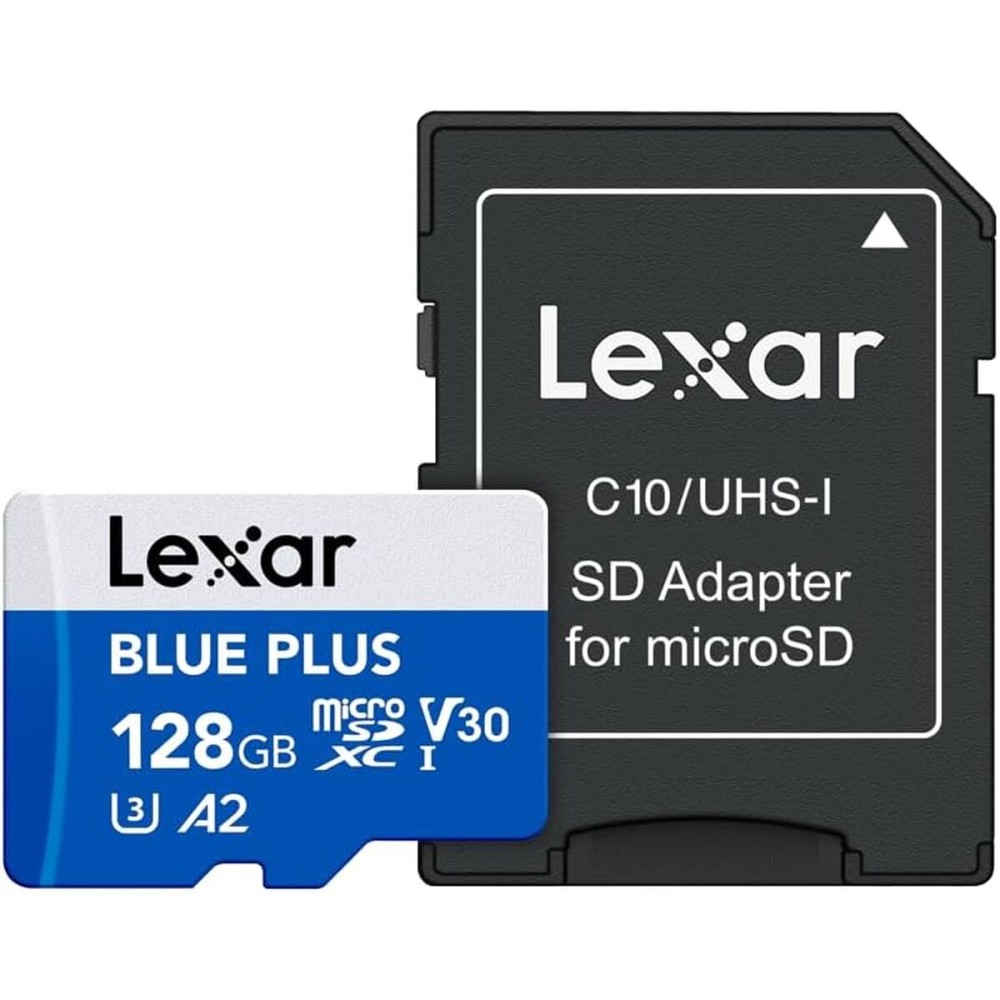 Card de Memorie Micro SD cu Adaptor Lexar LMSBLPL128G-BNANG 128 GB