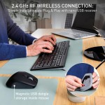 Tastatură și Mouse Cherry JD-8550ES-2 Negru Spaniolă QWERTY