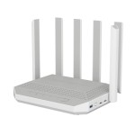 Router Keenetic KN-4110-01-EU Alb Gri USB 2.0 Ethernet LAN Wi-Fi 6 GHz