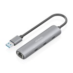 Hub USB Aisens ASUC-4P037-GR Gri