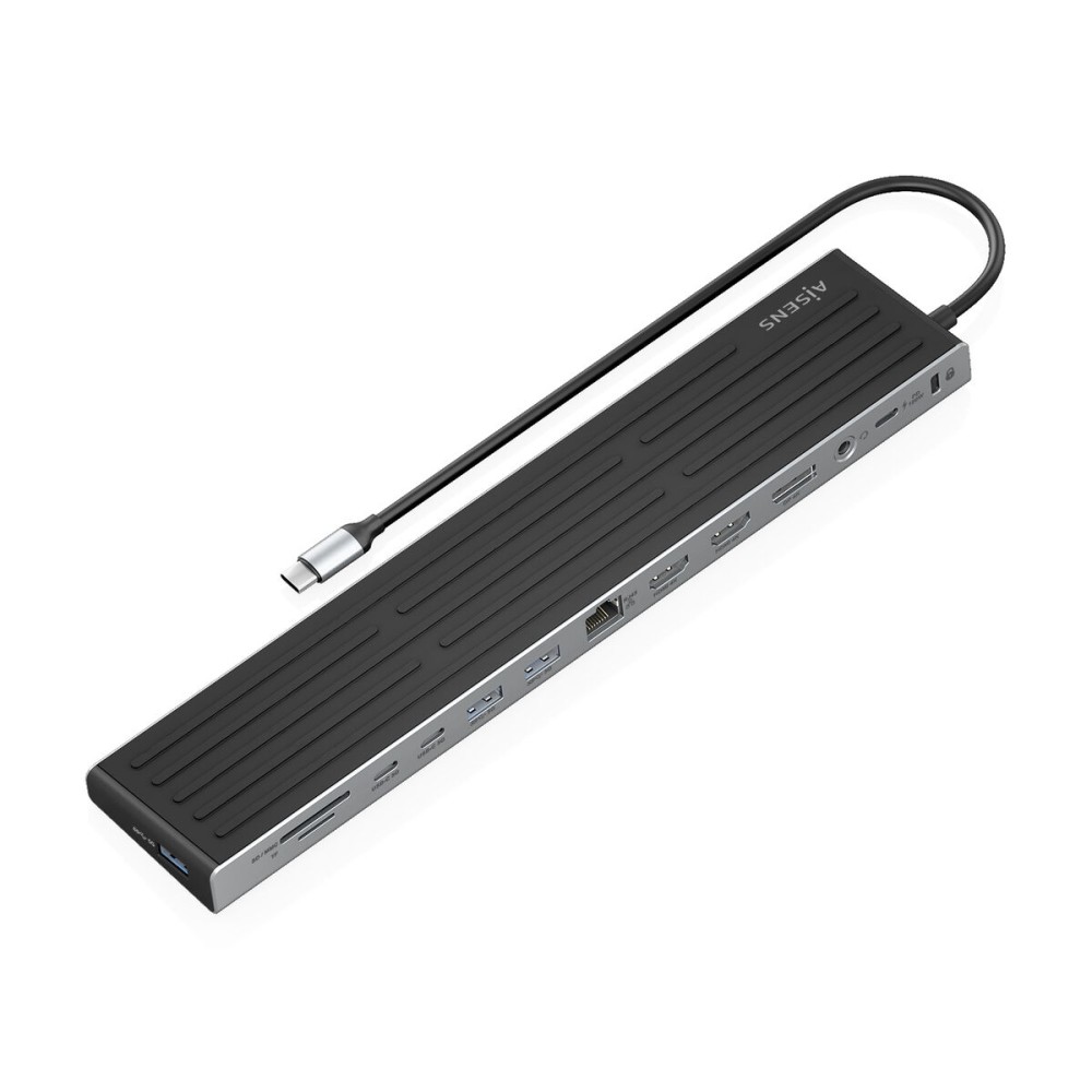 Hub USB Aisens ASUC-13P042-GR Gri