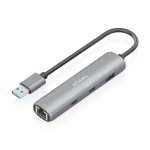 Hub USB Aisens ASUC-4P036-GR Gri