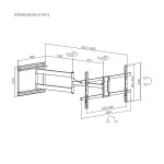 Suport TV Aisens WT80TSLE-419 43" 80"