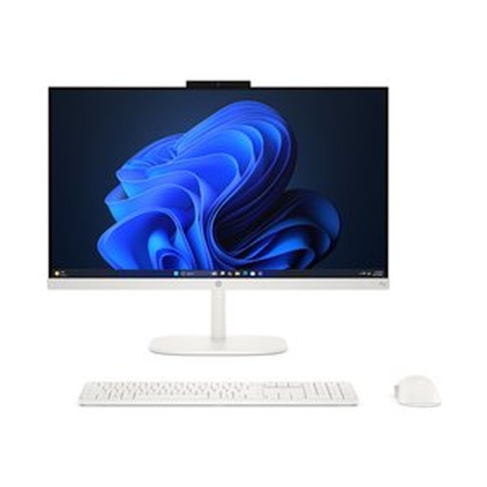 All in One HP D4YP1AT#ABE 23,8" 8 GB RAM 256 GB SSD AMD Ryzen 5 Qwerty Spaniolă