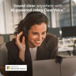 Căști Bluetooth cu Bandă de Cap Jabra EVOLVE3 85 LINK390C Negru