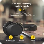 Căști Bluetooth cu Bandă de Cap Jabra EVOLVE3 85 Negru