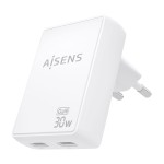 Încărcător de Perete Aisens ASCH-30W2P075-W Alb 30 W
