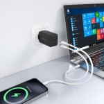 Încărcător de Perete Aisens ASCH-65W2P079-BK Negru 65 W