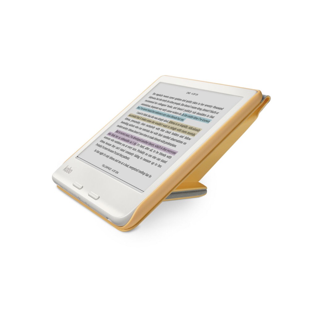 Husă pentru eBook Rakuten N428-AC-YL-E-PU Galben 7"