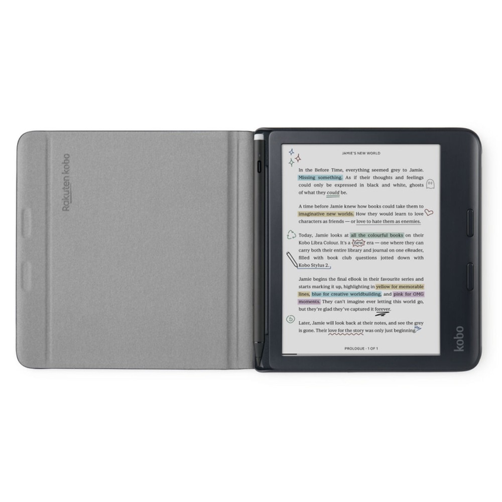 Husă pentru eBook Rakuten N428-AC-BK-N-PU Negru 7"
