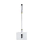 Cablu USB Startech 168W-USBC-MULTIPORT Alb