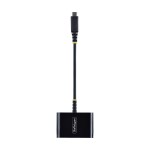 Cablu USB Startech 168B-USBC-MULTIPORT Negru