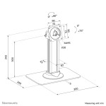 Husă pentru Tabletă Neomounts DS15-631BL1 Negru
