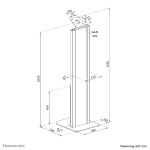 Husă pentru Tabletă Neomounts FL15-628BL1 Negru