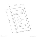 Husă pentru Tabletă Neomounts WL15-602BL1 Negru