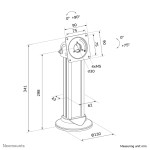Husă pentru Tabletă Neomounts DS15-632BL1 Negru