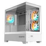 Unitate Semi-tower ATX Gigabyte C201 PANORAMIC ICE Alb