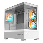 Unitate Semi-tower ATX Gigabyte C201 PANORAMIC ICE Alb