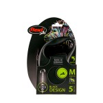 Lesă pentru câine Flexi Flexi 5 m Argintiu S