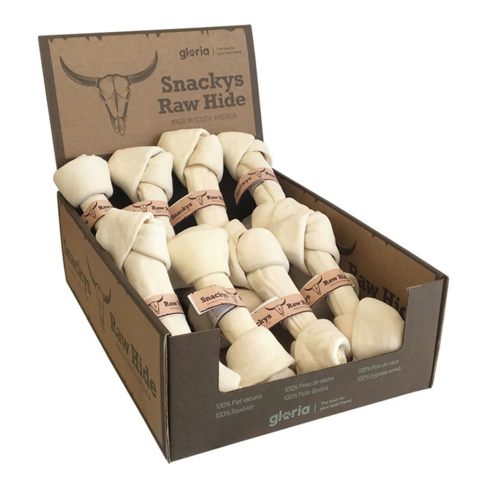 Gustare pentru câini Gloria Rawhide Vițel Mestecabil Nod