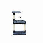 Ansamblu de joacă pentru pisici Gloria 36 x 50 x 83 cm Gri Lemn Oțel Sisal