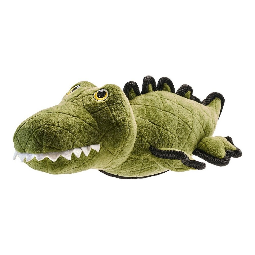 Jucărie din pluș pentru câini Hunter Tough Verde Poliester Crocodil 38 cm 27 cm