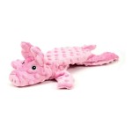 Jucărie din pluș pentru câini Gloria Dogmonsters Roz 100 % poliester Porc 34 x 9 cm